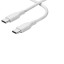 Кабель-зарядка Type-C на Type-C Pitaka Flex Braided 60W (B2304) 1.26м белый