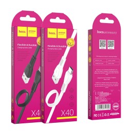 Usb Кабель-зарядка Type-C Hoco X4 1м чёрный
