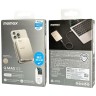 Powerbank магнитный с MagSafe Momax Q. Mag X2 20000mAh/индикатор заряда IP133CNE титан