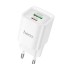 Сетевое зар. устр. Hoco C147A 1USB/1C 20W/18W белое