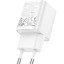 Сетевое зар. устр. Hoco C147A 1USB/1C 20W/18W белое