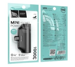 Powerbank Hoco J147 3000mAh Lightning черный