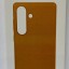 Накладка для Samsung Galaxy S25 Plus MagSafe Kindsuit Case кожанный светло-коричневый