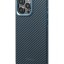 Накладка для i-Phone 15 Pro 6.1" Pitaka MagEZ Case Pro 4  Protective Yet Slim синий, кевлар(арамид)
