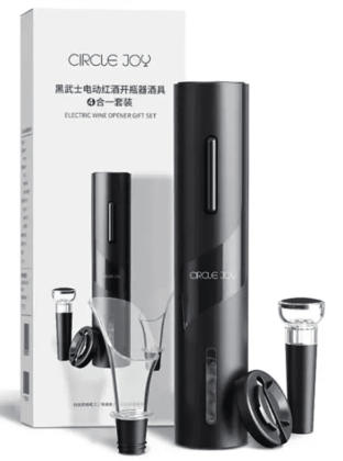 Винный набор Xiaomi Circle Joy 4 in 1 Set in a Gift Box CJ-TZ07 чёрный