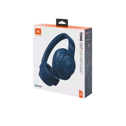 Стереонаушники Bluetooth Полноразмерные JBL T720BT BT5.0/450mAh/40ч синие