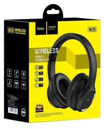 Стереонаушники Bluetooth полноразмерные Hoco W28 Journey BT5.0/250mAh/10ч черные