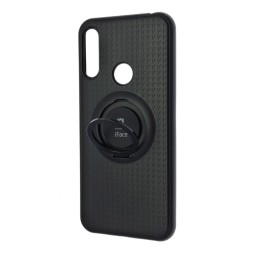 Чехол-накладка для Huawei Y6 (2019) силикон iface с держателем чёрный