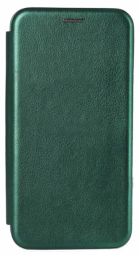 Чехол-книжка Fashion Case для i-Phone 11 кожаная боковая зелёная