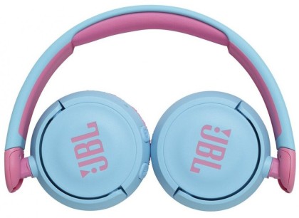 Гарнитура детская, накладные JBL JR 310 BT синий/оранжевый беспроводные bluetooth оголовье (JBLJR310