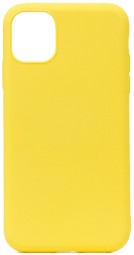 Чехол-накладка  i-Phone 12/12 Pro Silicone icase  №04 желтая
