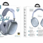 Стереонаушники Bluetooth полноразмерные Hoco W35 Air Light V5.3/45ч синий