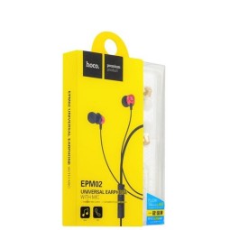 Наушники с микрофоном Hoco EPM02 Common 1.2м золотые