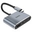 Кабель-переходник Hoco HB29 Type-C на HDMI/VGA серый