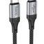 Usb Кабель-зарядка Type-C на Type-C Hoco X102 1м 60W черный