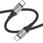 Usb Кабель-зарядка Type-C на Type-C Hoco X102 1м 60W черный