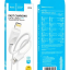 Usb Кабель-зарядка Lightning Hoco X114 2.4A 1м силиконовый белый