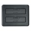 Док-станция для 2 HDD Orico 5528C3-C-GY 10Gbps USB-C/USB3.1 черная