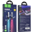 Usb Кабель-зарядка Type-C на Lightning Hoco U112 3A 20W 1м LED черный