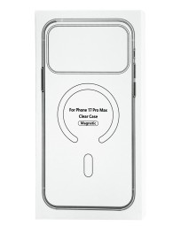 Накладка для i-Phone 17 Pro Max силикон MagSafe Clear Case