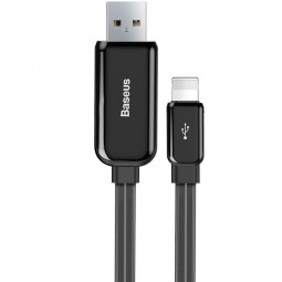 Usb Кабель-зарядка Lightning Baseus Glowing 1м (CALLG-01) чёрный