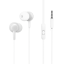 Наушники с микрофоном Hoco M14 Natural Sound 1.2м белые