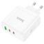 Сетевое зар. устр. Hoco N30 GaN 1USB/2USB-С 65W белое