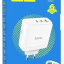 Сетевое зар. устр. Hoco N30 GaN 1USB/2USB-С 65W белое