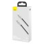 Кабель-зарядка Type-C на Type-C Baseus Cafule Metal 100W 2м CATJK-D01 чёрный