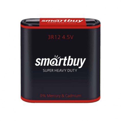 Батарейка солевая Smartbuy 3R12/1B (12/144)  SBBZ-3R12-1S