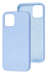 Чехол-накладка  i-Phone 14 Pro Max Silicone icase  №16 голубая