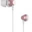 Наушники с микрофоном Remax RM-512 1.2м розовые