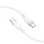 Usb Кабель-зарядка Type-C на Type-C Hoco X109 3A 60W 1м силиконовый белый