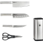 Набор кухонных ножей Xiaomi HuoHou Stainless steel kitchen Knife set (HU0095) серебристый