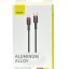 Кабель-зарядка Type-C на Lightning Baseus Cafule 18W 1м CATLKLF-91 красно-черный