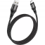 Usb Кабель-зарядка Micro Hoco X50 2.4A 1м в тканевой оплетке черный