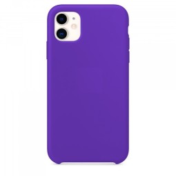 Накладка для i-Phone 13 Pro Silicone icase под оригинал, камера закрыта №47 кислотно-розовая