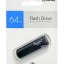 3.1 USB флеш накопитель SmartBuy 64GB CLUE Black (SB64GBCLU-K3)