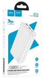 Powerbank Hoco J91A 20000mAh 2USB белый
