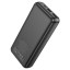 Powerbank Hoco J123A Element 20000mAh 2USB/1C/Micro черный