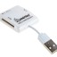 Картридер Smartbuy 713, USB 2.0 - SD/microSD/MS/M2 (SBR-713-W) белый