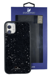 Накладка для i-Phone 11 6.1" Swarovski черный