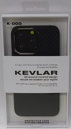 Накладка для i-Phone 13 Pro K-Doo Kevlar пластик черная