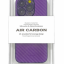Накладка для i-Phone 14 Pro Max K-Doo Air Carbon пластик фиолетовая