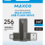 USB3.2/USB-C флеш накопитель Maxco MH08 256GB 450Mb/s черный