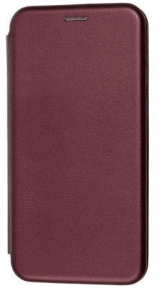 Чехол-книжка Huawei Honor X9 (2022) Fashion Case кожаная боковая бордовая