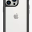 Накладка для i-Phone 15 Pro Max Keephone Magico Magsafe матово-прозрачный чёрная рамка