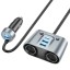 Автомобильное заряд. устр. Hoco Z51 3USB/2T-C/2-12V чёрный