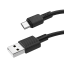 Usb Кабель-зарядка Micro Hoco X29 Superior 2A 1м силиконовый черный