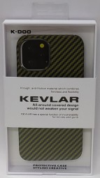 Накладка для i-Phone 12 Pro K-Doo Kevlar пластик зелёная